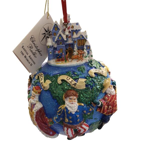 Christopher Radko Ornament Santa’s Around the World II Christmas - Picture 1 of 16